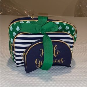 Set of 3 Cosmetic Bags